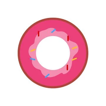 Donuts vector design template illustration 스톡 일러스트
