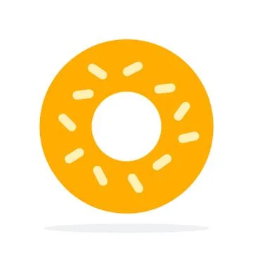 Donuts without glaze Stock-Illustration