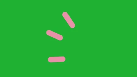 Doodle Animated Elements | Green Screen Overlay Stock Footage 322103973