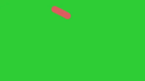 Doodle Animated Elements | Green Screen Overlay Stock Footage 322104011