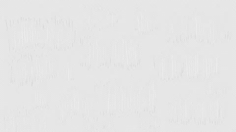 Doodle animation with changing white strokes. Stock Footage 165555775