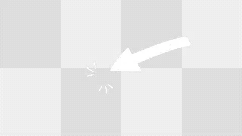 A doodle animation showing lines a hand-drawn arrow made with a pen Stock-Footage 344801781