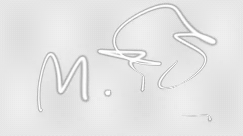 Doodle animation with white spray line Stock Footage 165555452