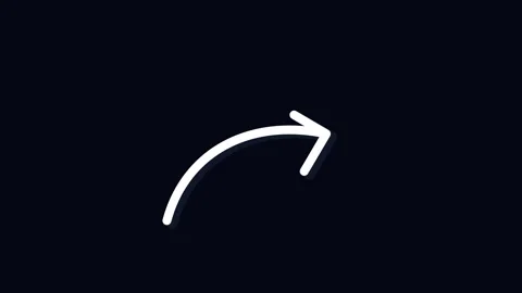 Doodle arrows hand-drawn animated pointers and sketchy directional icons Stock Footage 345587851
