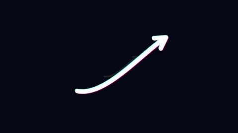 Doodle arrows set of hand drawn animated pointers and sketchy directional Stock Footage 346532360