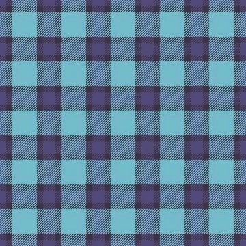 Doodle background check seamless, single plaid tartan fabric. Room vector t.. Stock Illustration
