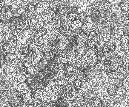 Doodle background Stock Illustration