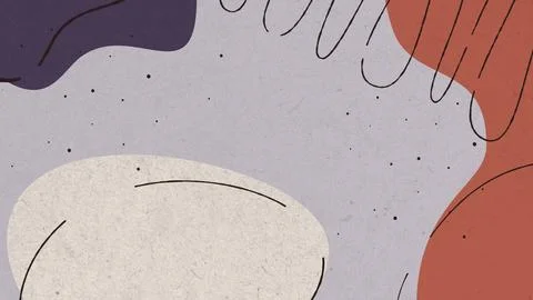 Doodle Background Pattern Abstract Colored Shapes Stock Photos