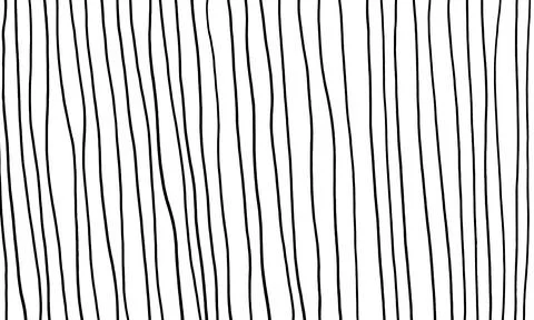 Doodle background of vertical curved lines. Backing for decoration Ilustração Stock