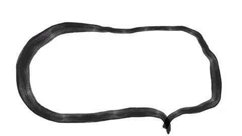 Doodle balloon Stock Footage 95560647