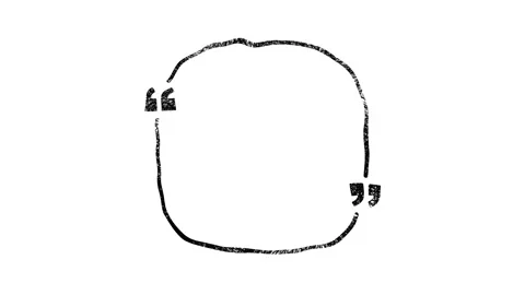 Doodle black and white hand drawn sketch Speach quote bubbles. Видео 151590700