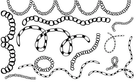 Doodle Circle Brush Stroke. Hand Drawn Circle Doodle Brush Texture Stockillustratie
