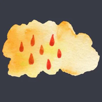 Doodle clouds pattern. Hand drawn seamless background with clouds and stars in Stock Illustration