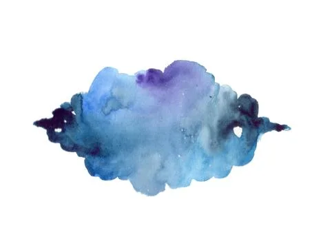 Doodle clouds pattern. Hand drawn seamless background with clouds and stars in Stock Illustration