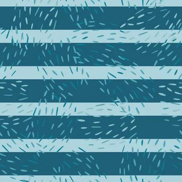Doodle dashes seamless pattern with hand drawn. Modern abstract background. V 스톡 일러스트