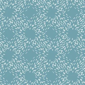 Doodle dashes seamless pattern with hand drawn. Modern abstract background. V Illustrazione stock