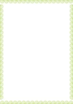 Doodle elements simple frame. Trendy graphic template. Cute empty frame box f Stock Illustration