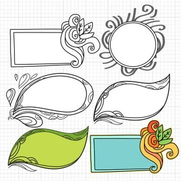 Doodle Flame Stock Illustration