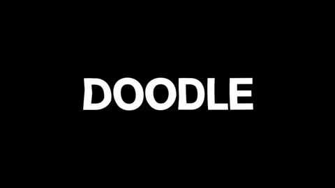 DOODLE 動画素材 332825731