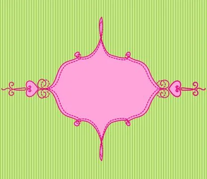 Doodle frame Stock Illustration