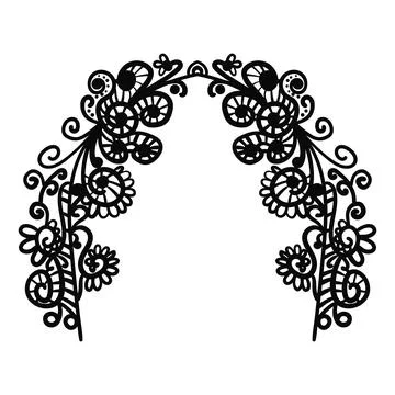 Doodle frame Stock Illustration