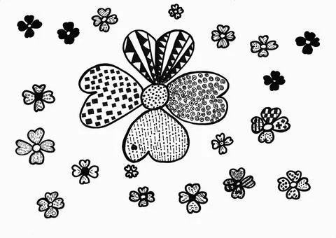 Doodle  hand drawing Stock Photos