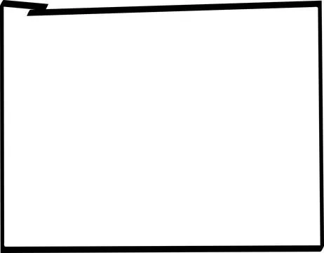 Doodle hand drawn highlight rectangles or frames. Cartoon Geometric shapes 库存插图
