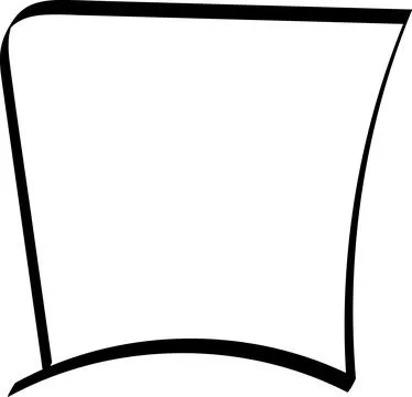 Doodle hand drawn highlight rectangles or frames. Cartoon Geometric shapes Stock Illustration