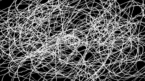 Doodle hand-drawn scribble background. Cartoon grunge-styled backdrop. Sket.. Video stock 311285582