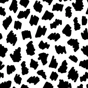 Doodle hand drawn seamless pattern. Scribble sketch texture background Illustrazione stock