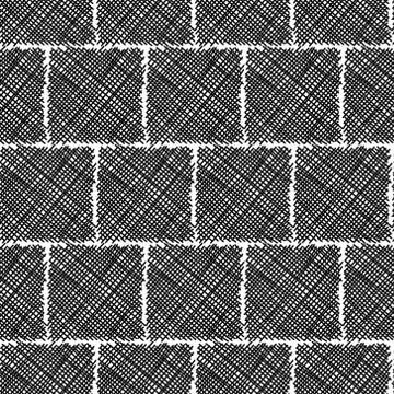 Doodle Hand Drawn Vector Seamless Pattern Stock Illustration