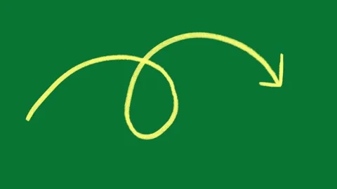 Doodle Line Animation Green Screen Stock Footage 323469273