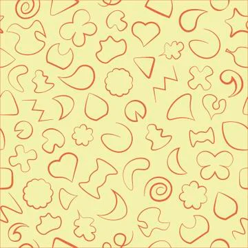 Doodle monochrome vector illustration Stock Illustration