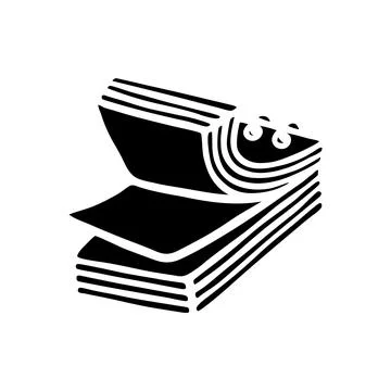 Doodle Notepad hand drawn in flat style Stock Illustration