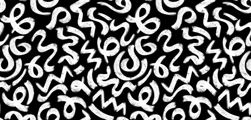 Doodle pattern. Stock Illustration