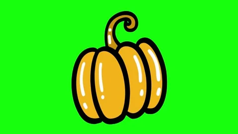 Doodle Pumpkin 4k 스톡 동영상 249390069