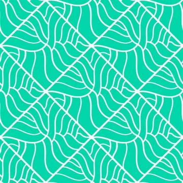 Doodle repeat pattern background Stock Illustration