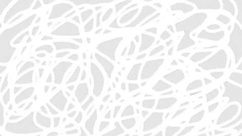 Doodle Scribble Transition Abstract Stroke Alpha Transparent Background. Video stock 310188587