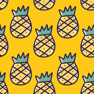 Doodle set of fruit hand drawing Stock Illustration