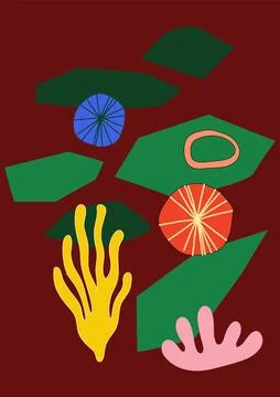 Doodle shape pattern. Scribble style isolated elements. Contemporary cute Stock Illustration