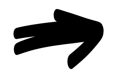 Doodle shapes. Arrows sketch elements. Vector cartoon arrow. Hand drawn icon. 스톡 일러스트