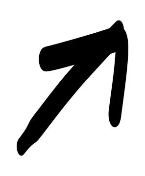 Doodle shapes. Arrows sketch elements. Vector cartoon arrow. Hand drawn icon. Illustrazione stock