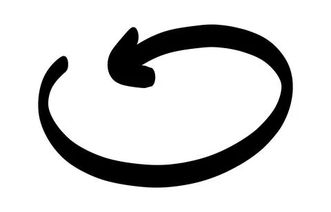 Doodle shapes. Arrows sketch elements. Vector cartoon arrow. Hand drawn icon. Illustrazione stock