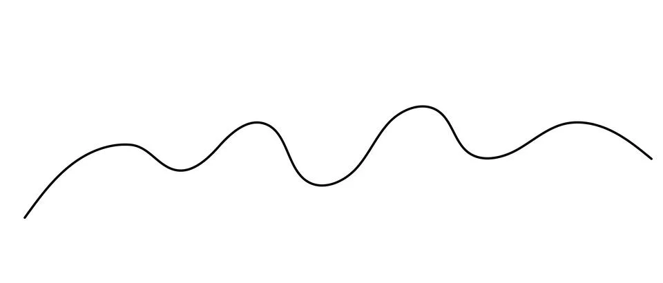 Doodle simple line, vector isolated illustration, abstract art Stock Illustration