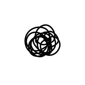 Doodle sketch scribble doodle icon, vector illustration Stock Illustration