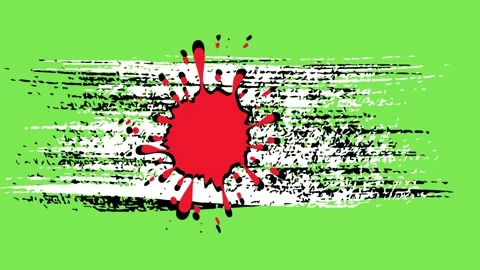 Doodle Splat or Spot Icon Stock Footage 296615530