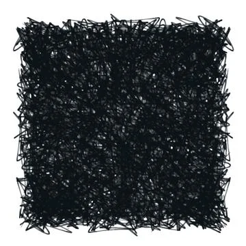 Doodle square Stock Illustration