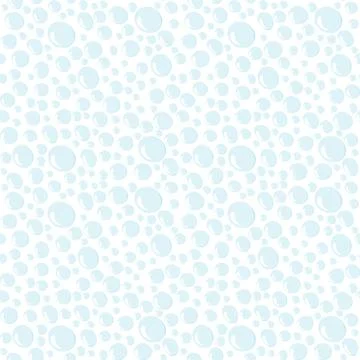 Doodle style background of water drops Stock Illustration