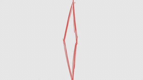 Doodle transform animation. Video clip with alpha channel. Video stock 301069916