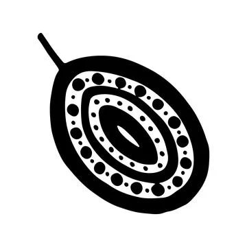 Doodle tree leaf. Vector linear botanical illustration. Zentangle coloring bo Stock Illustration